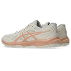 Asics Upcourt 6 - Soft Oat/Cantaloupe - Dames Hockeyschoen