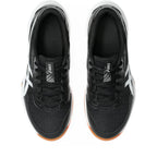 Asics GEL-Rocket 12 - Black/White - Dames Hockeyschoen