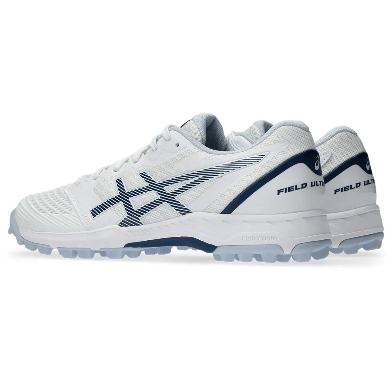 Asics Field Ultimate FF 2 - White/Independence Blue - Dames Hockeyschoenen