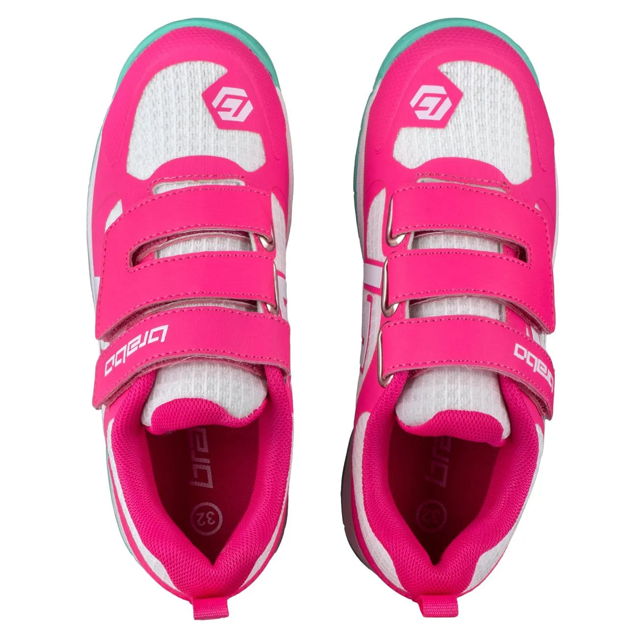 Brabo Shoe Force - Pink/Aqua Hockeyschoen