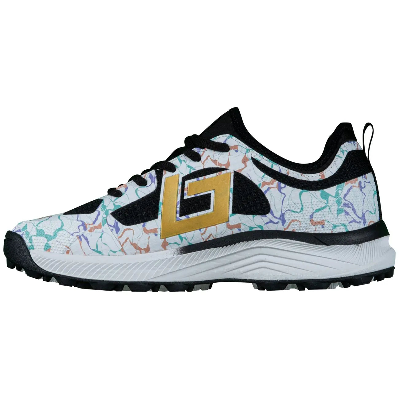 Brabo Shoe Elite - Marble/Black Hockeyschoen