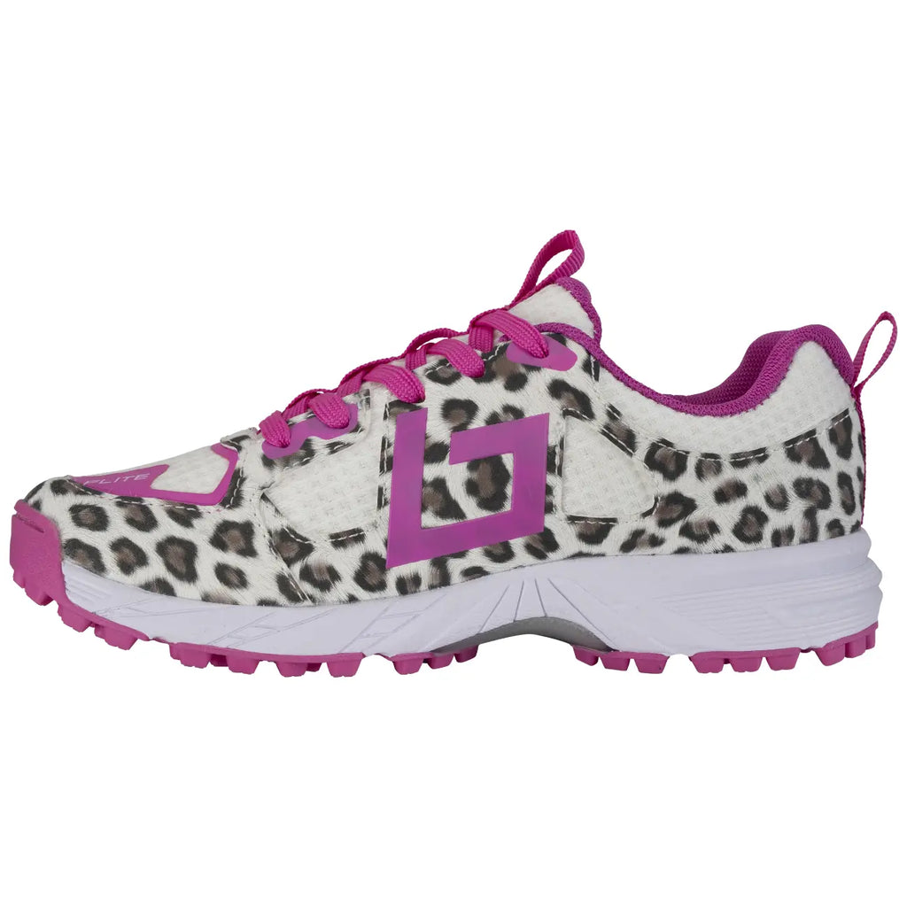 Brabo Shoe Tribute Leopard/Pink + Slides Hockeyschoen
