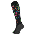 Brabo Socks Swearl Black - productfoto 3