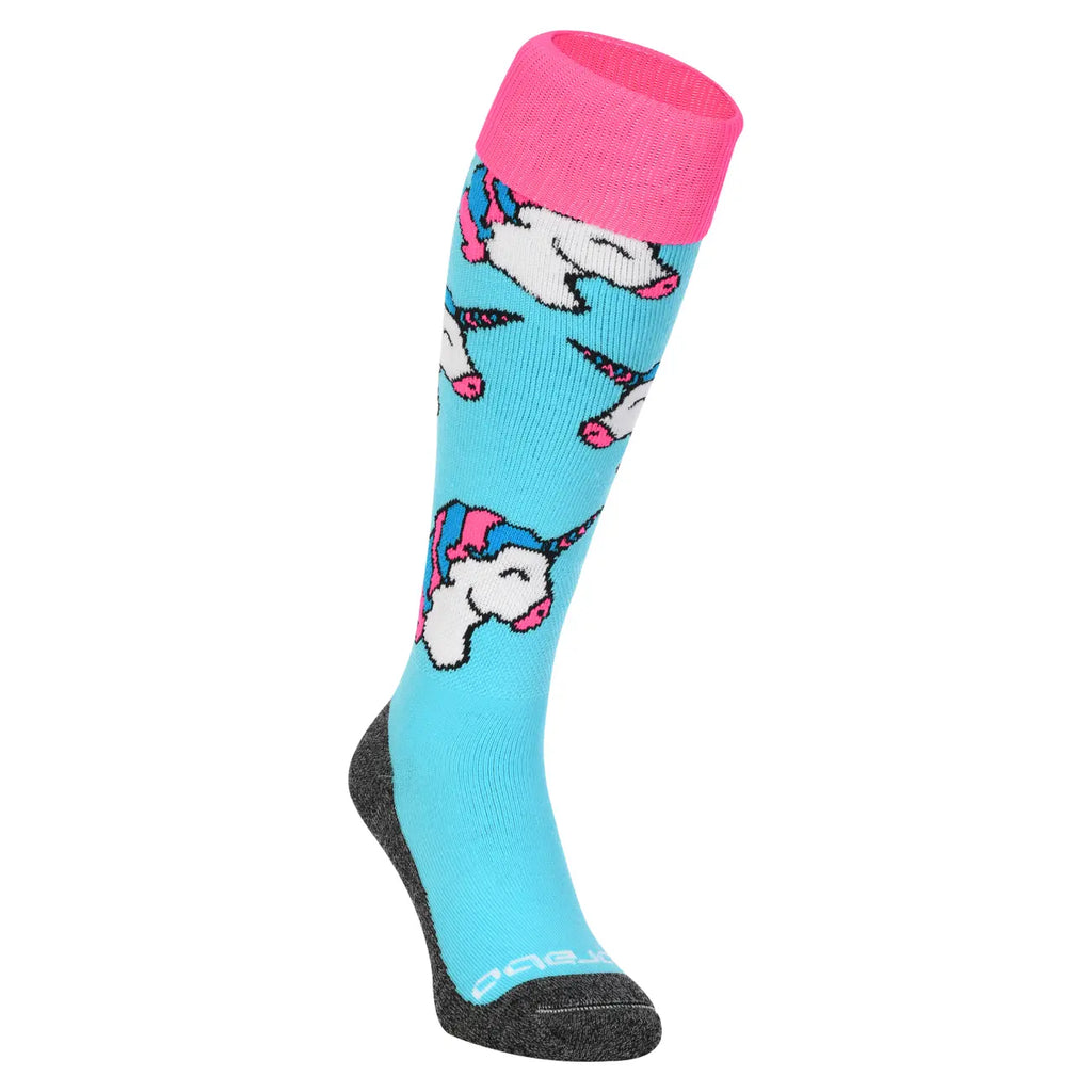 Brabo Socks Unicorn Light Blue - productfoto 1