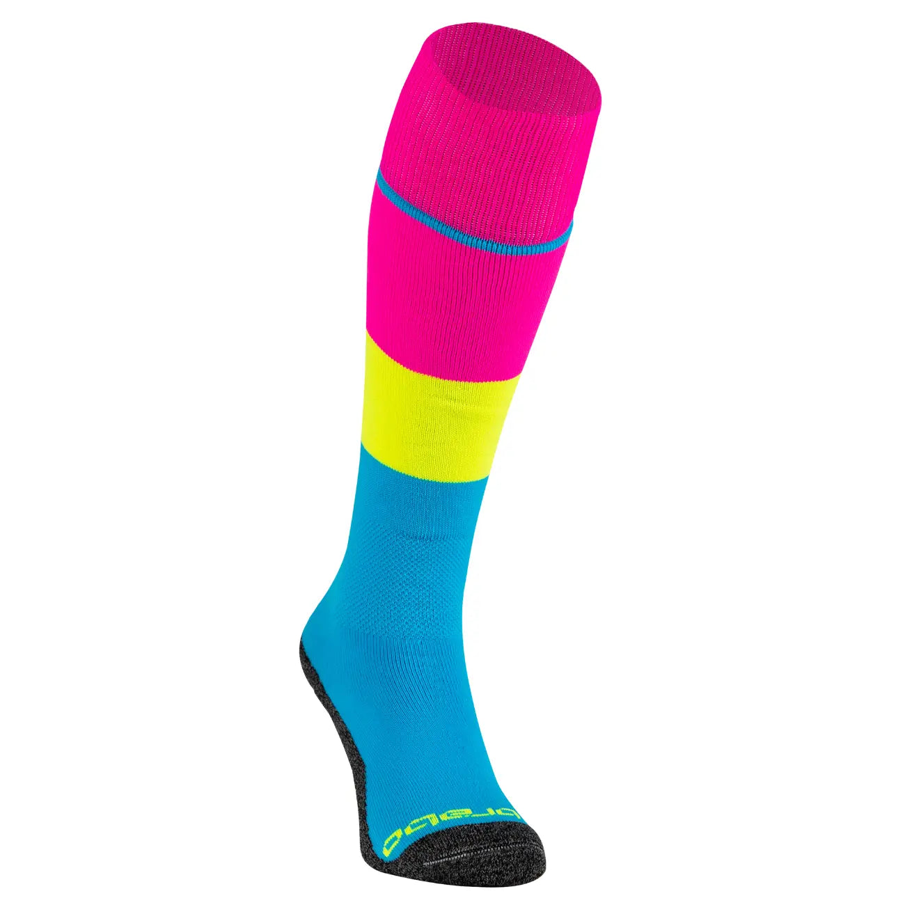 Brabo Socks Neon Colorblock - productfoto 1