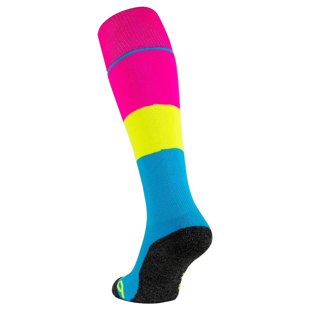 Brabo Socks Neon Colorblock - productfoto 2