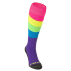 Brabo Socks Full Rainbow Purple - productfoto 1