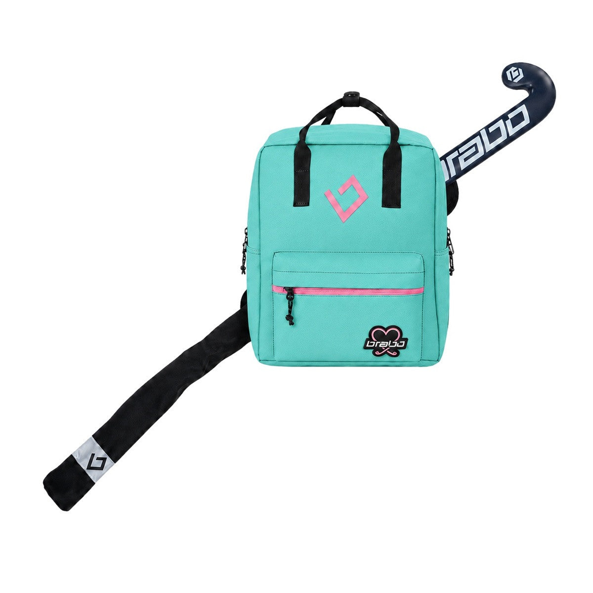 Brabo Backpack Force L.Pink/Aqua Tassen