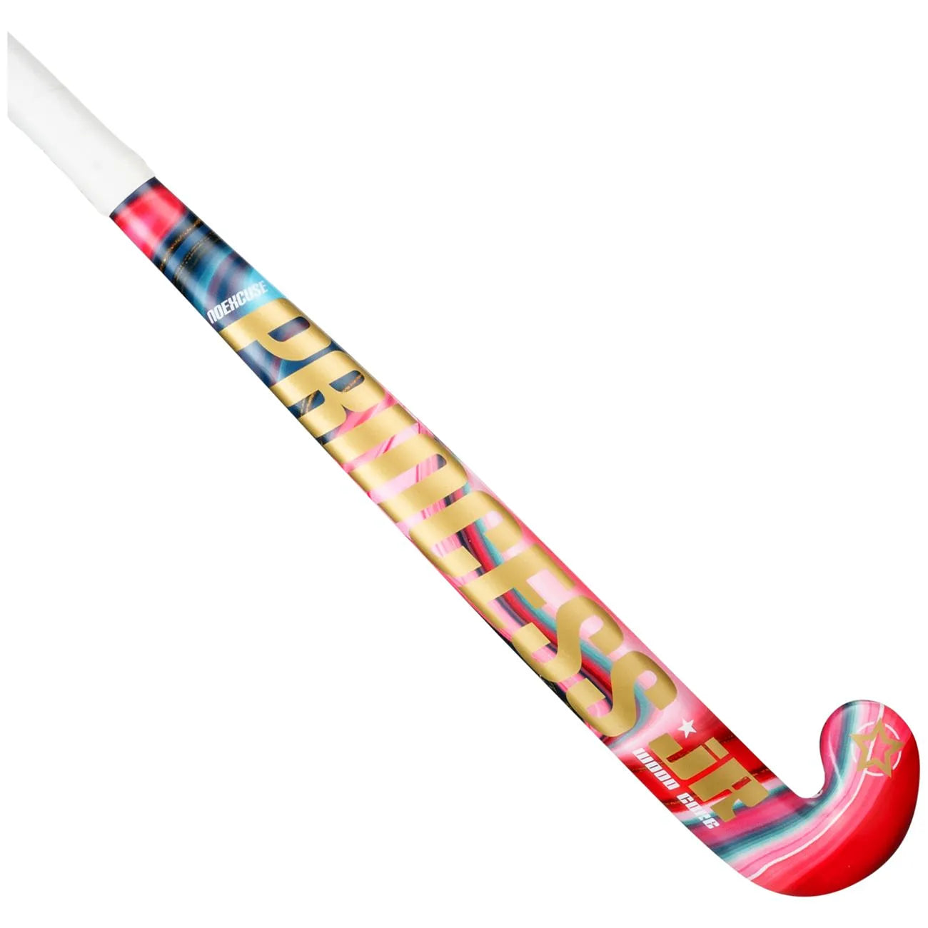 Princess JR Woodcore Marble Pink Hockeystick