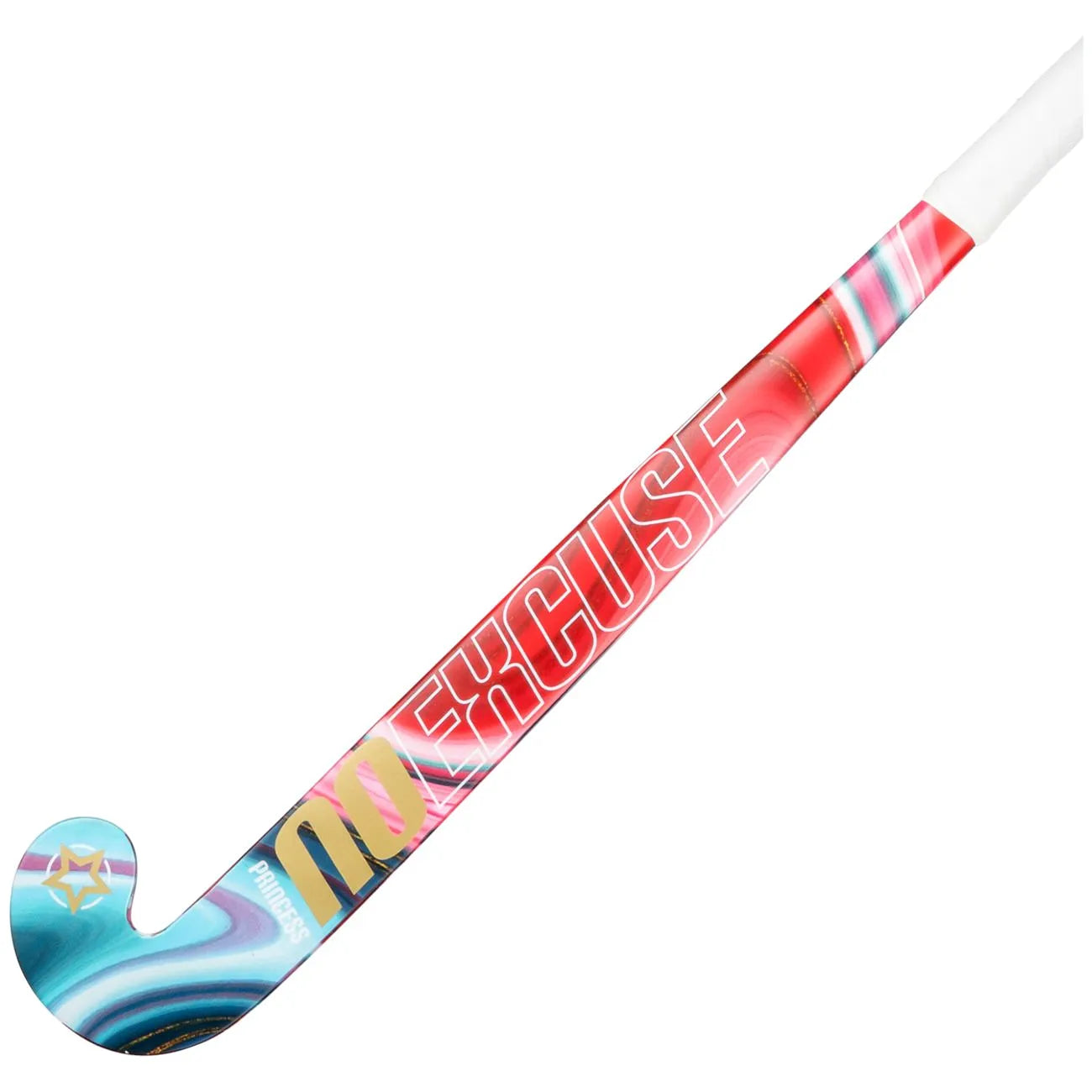 Princess JR Woodcore Marble Pink Hockeystick