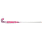 Princess Woodcore JR Leopard Pink/White Hockeystick