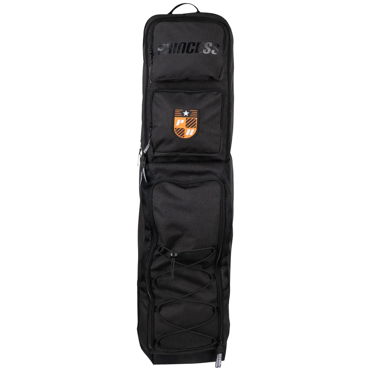 Princess Stickbag Competition Navy Orange Tassen