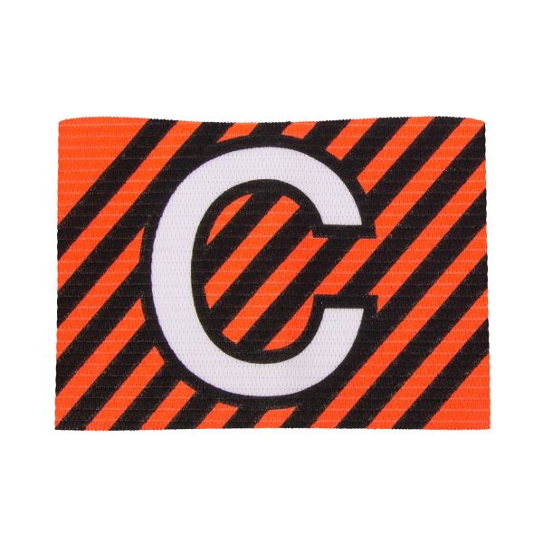 Stanno Aanvoerdersband Verstelbaar - Orange-Black Accessoires