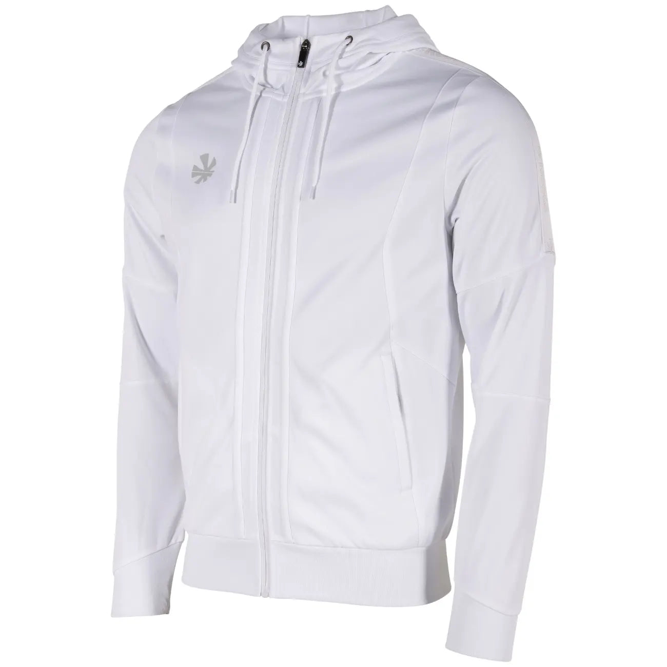 Reece Cleve TTS Hooded Top Full Zip Unisex - White Kleding