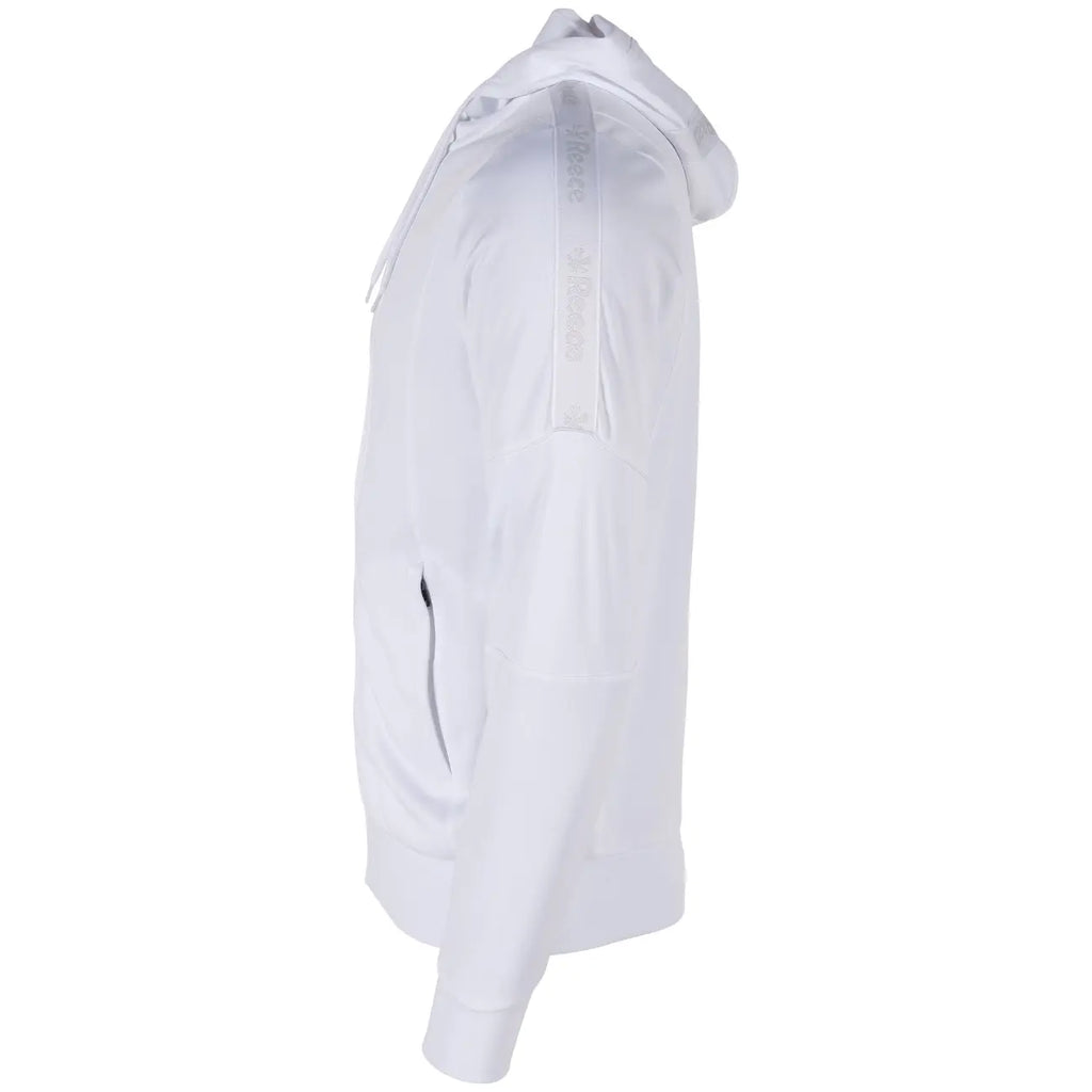 Reece Cleve TTS Hooded Top Full Zip Unisex - White Kleding