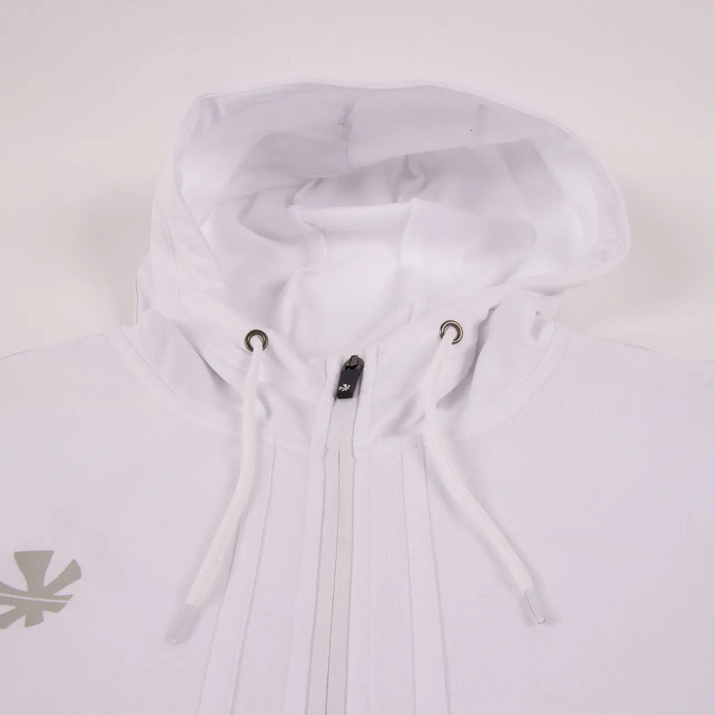 Reece Cleve TTS Hooded Top Full Zip Unisex - White Kleding