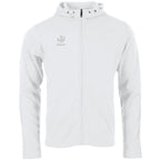 Reece Shift Hooded Full Zip Top - White Kleding