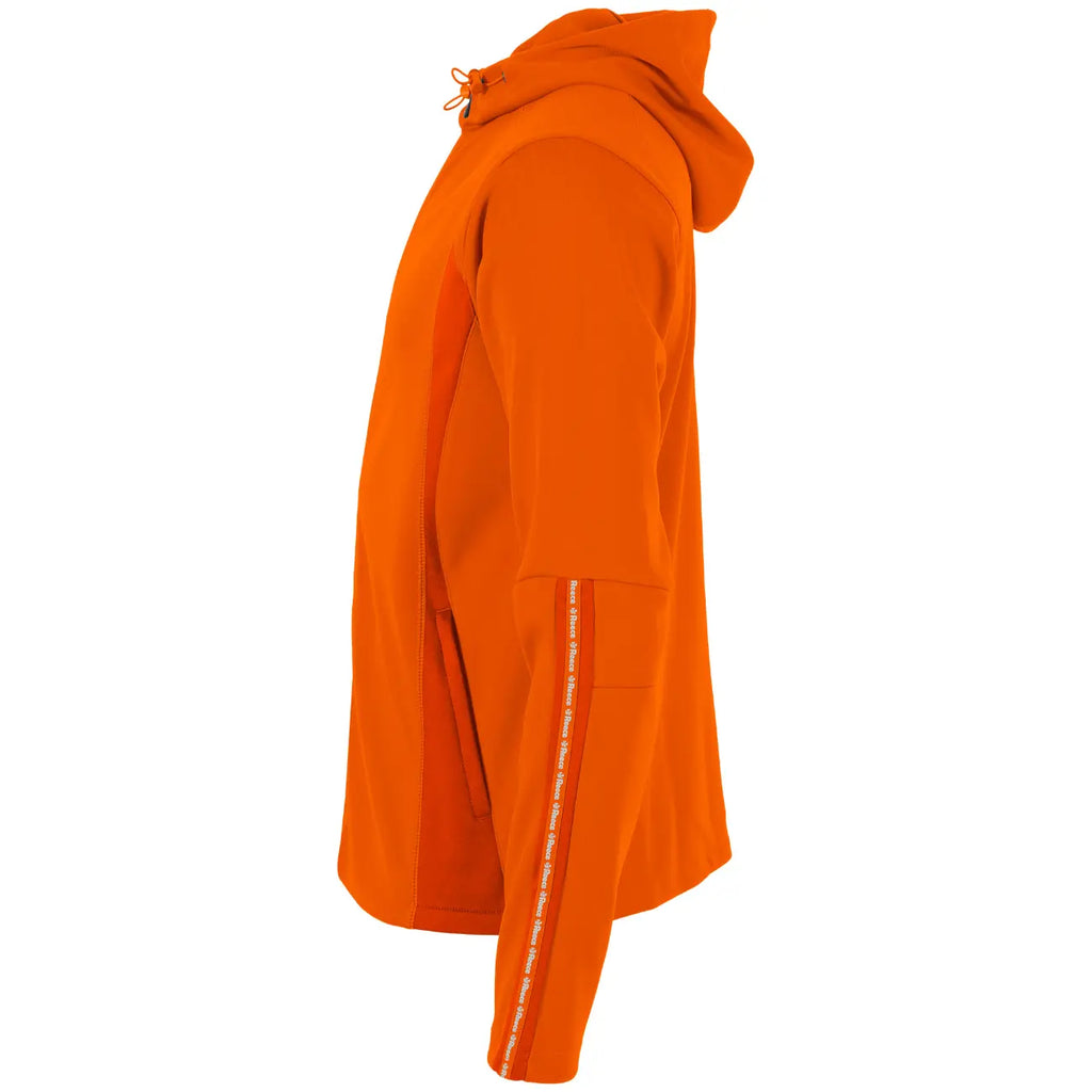 Reece Shift Hooded Full Zip Top - Orange Kleding