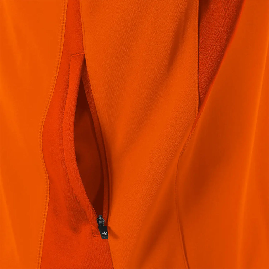 Reece Shift Hooded Full Zip Top - Orange Kleding