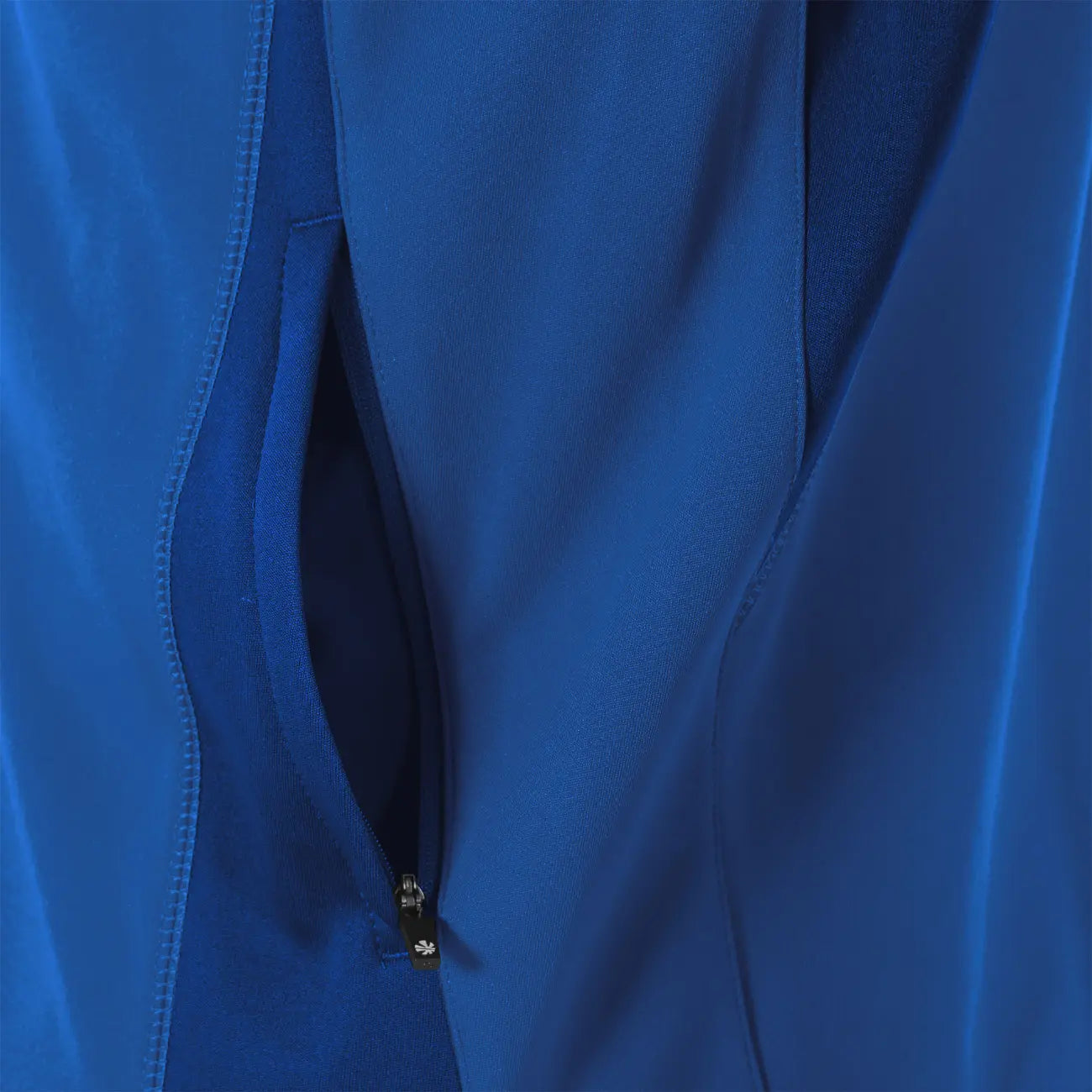 Reece Shift Hooded Full Zip Top - Royal Kleding