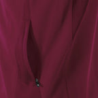Reece Shift Hooded Full Zip Top - Burgundy Kleding