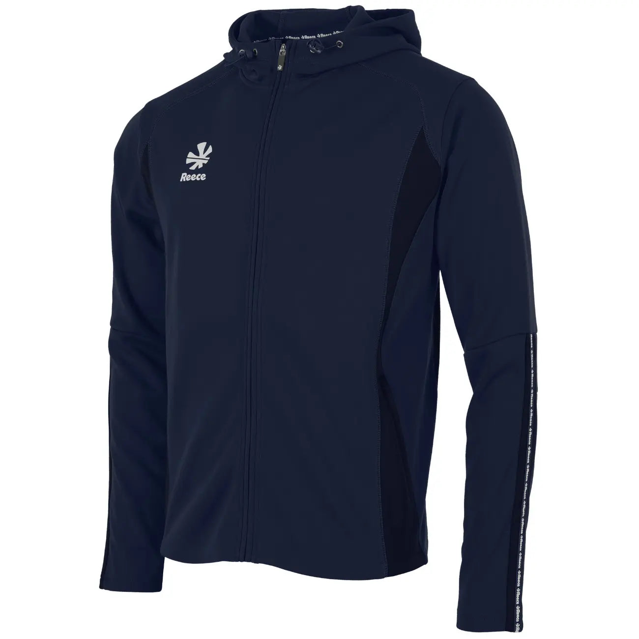 Reece Shift Hooded Full Zip Top - Navy Kleding