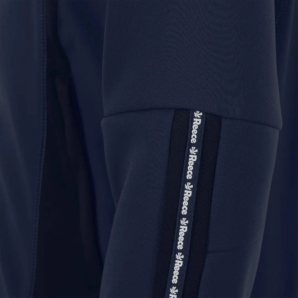 Reece Shift Hooded Full Zip Top - Navy Kleding