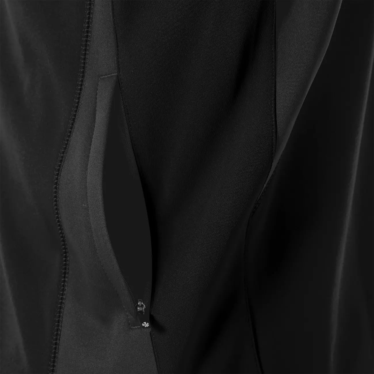 Reece Shift Hooded Full Zip Top - Black Kleding