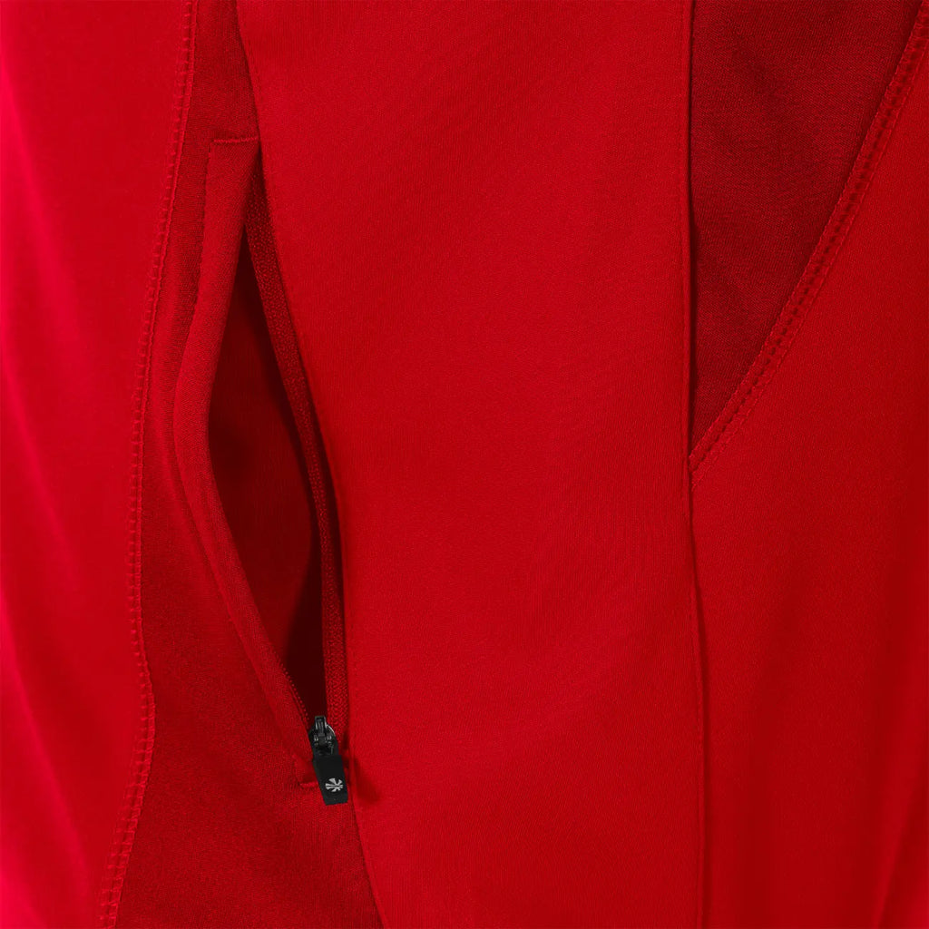 Reece Shift Full Zip Top - Red Kleding