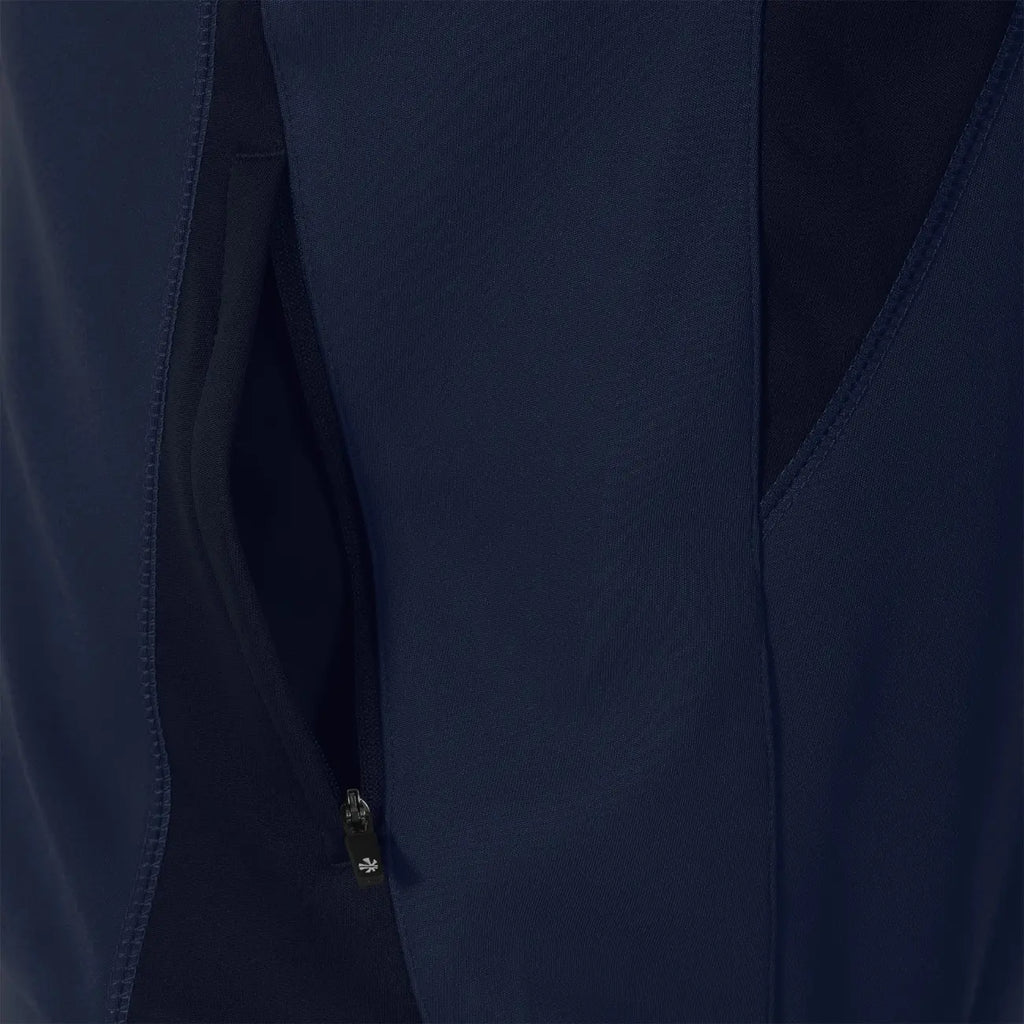 Reece Shift Full Zip Top - Navy Kleding