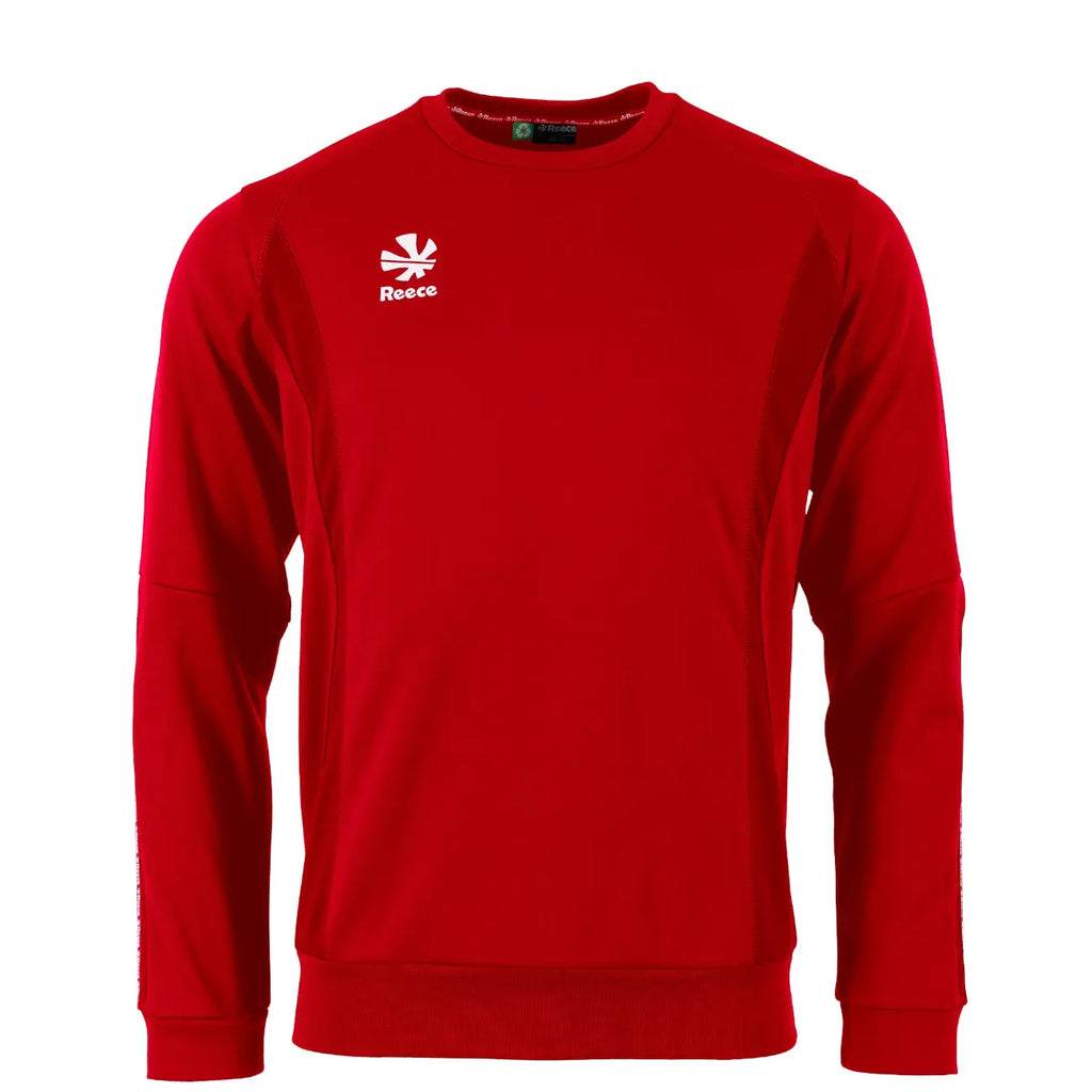 Reece Shift Round Neck Top - Red Kleding