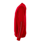 Reece Shift Round Neck Top - Red Kleding