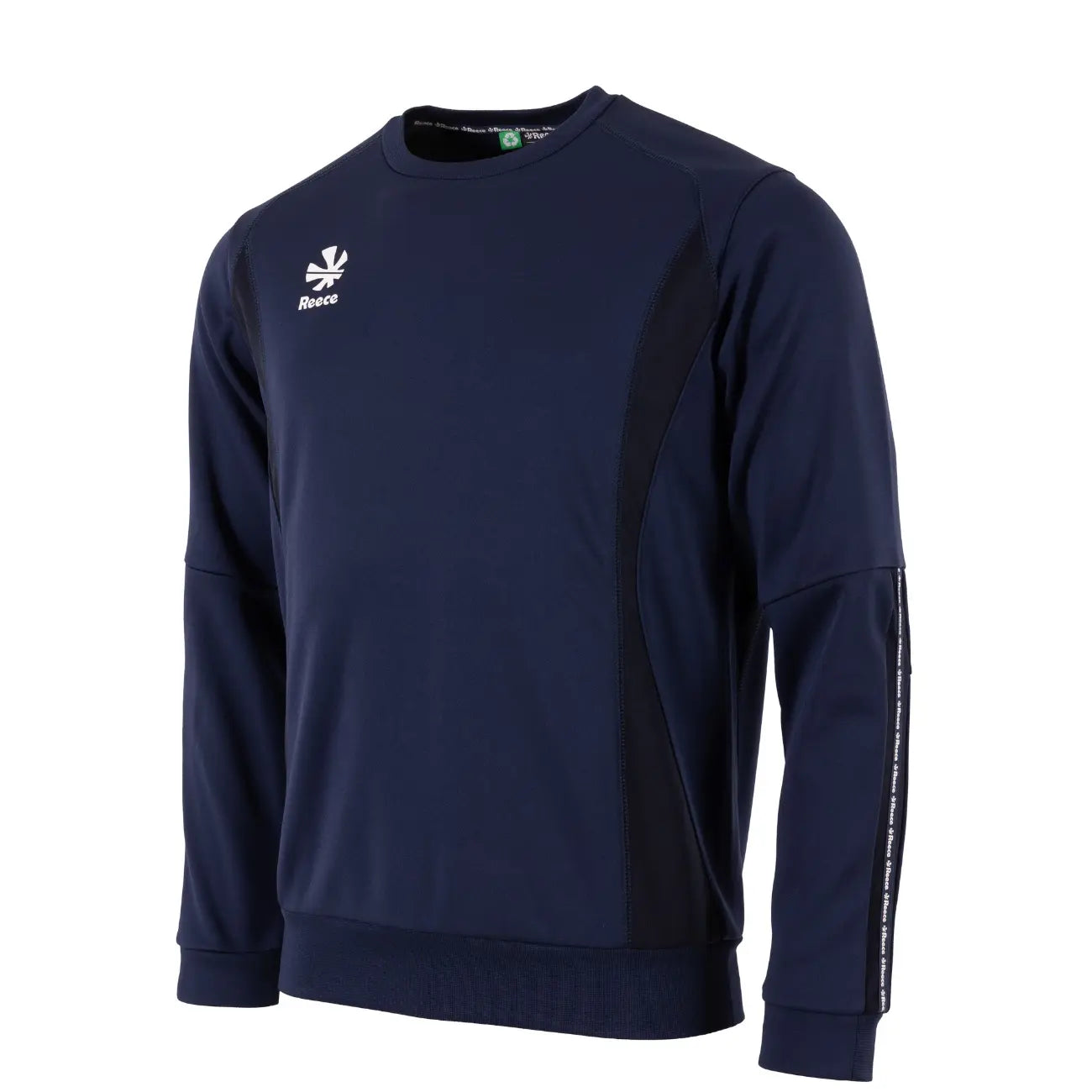 Reece Shift Round Neck Top - Navy Kleding