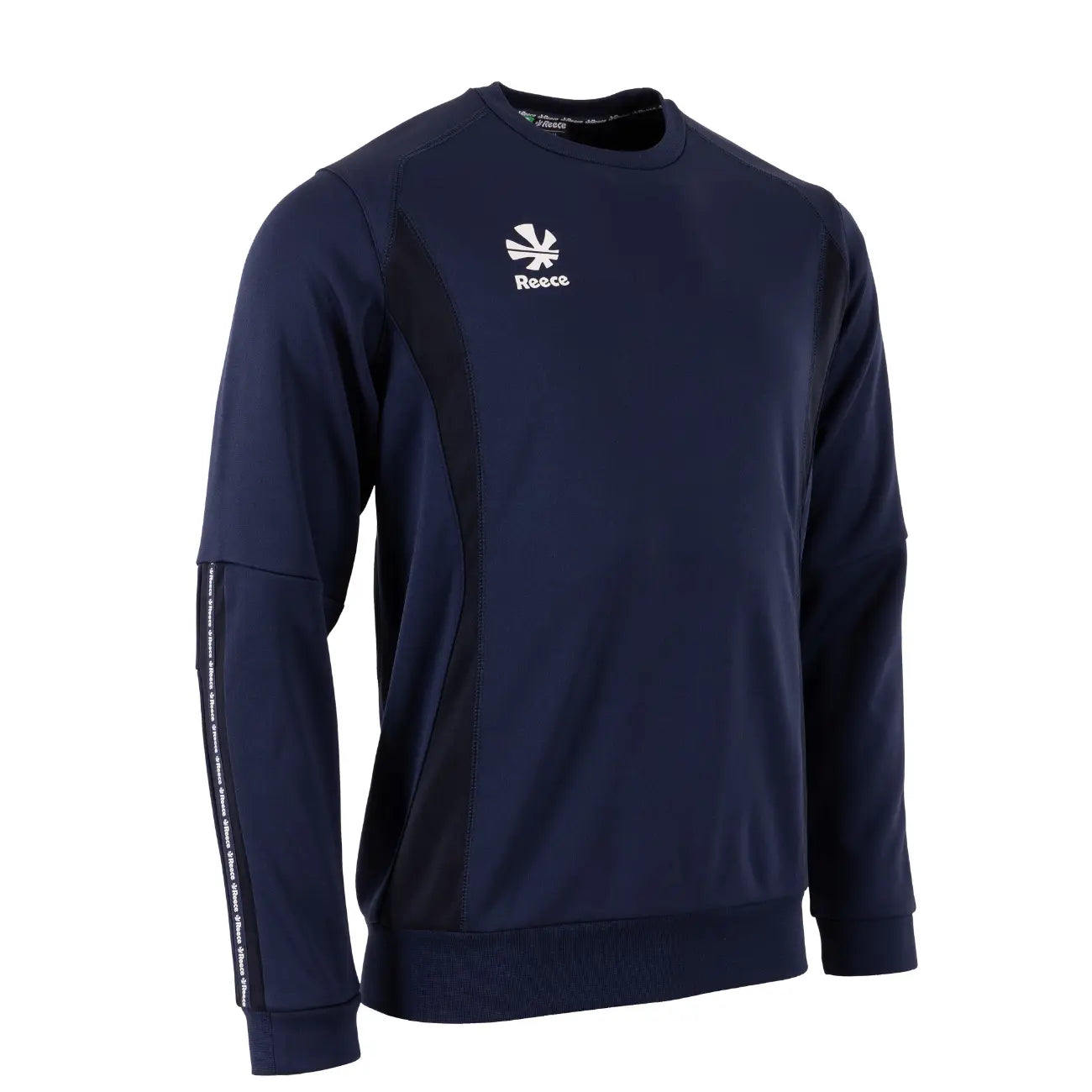 Reece Shift Round Neck Top - Navy Kleding