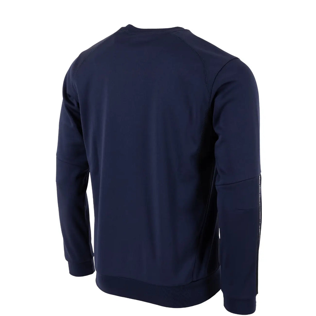 Reece Shift Round Neck Top - Navy Kleding