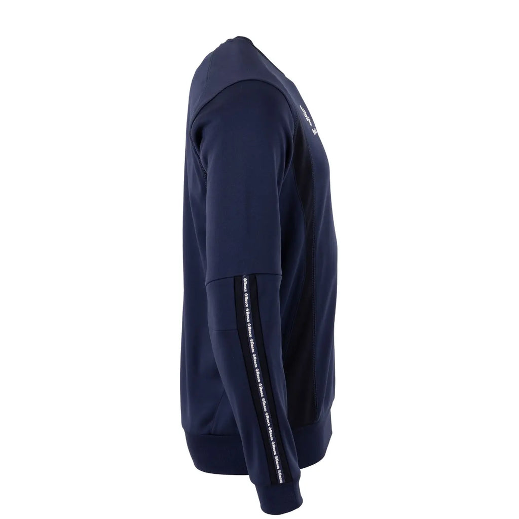 Reece Shift Round Neck Top - Navy Kleding