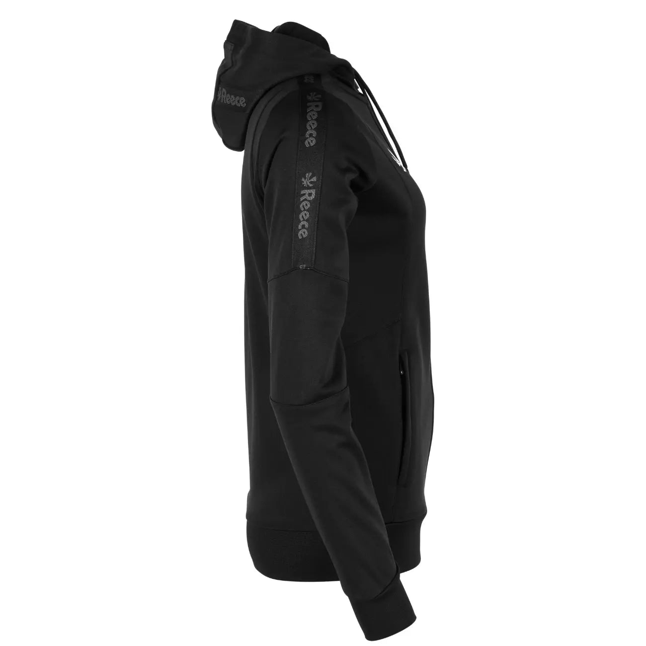 Reece Cleve TTS Hooded Top Full Zip Ladies - Black Kleding