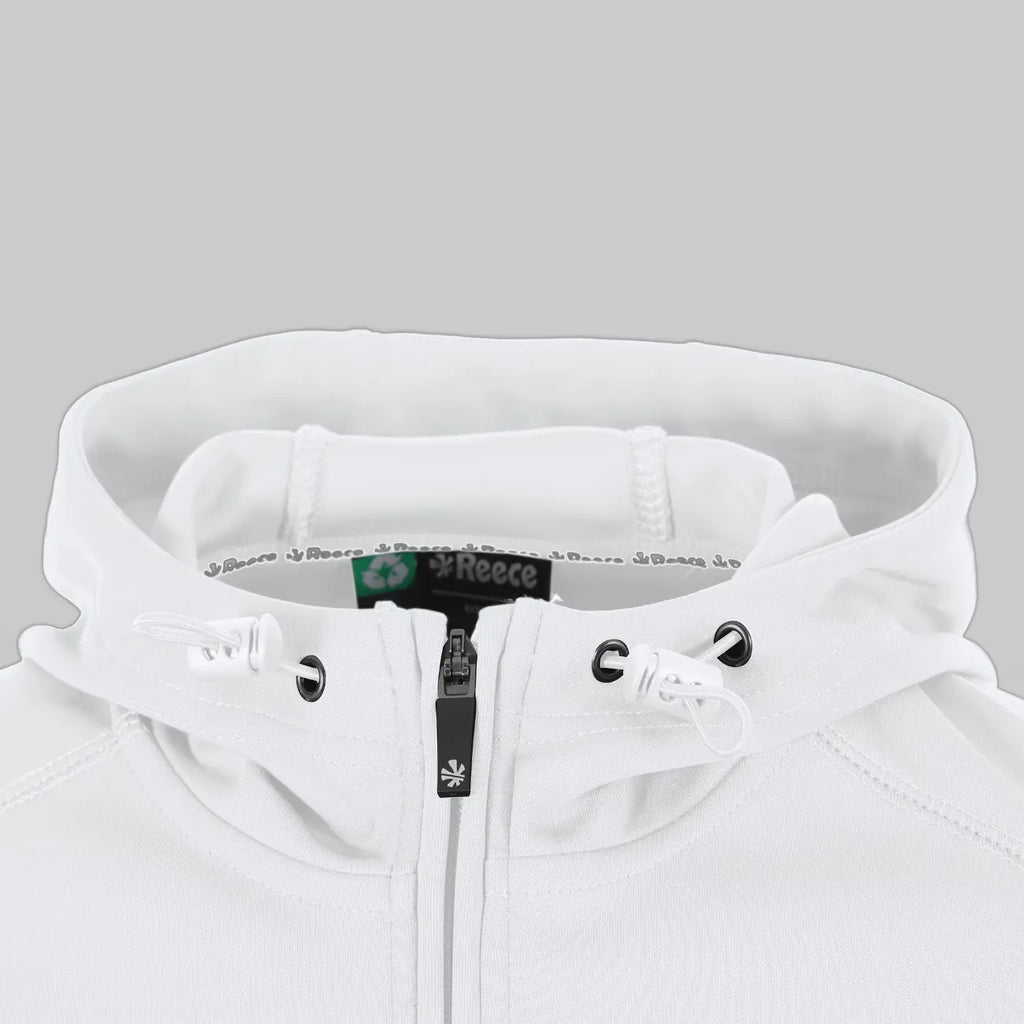 Reece Shift Hooded Full Zip Top Ladies - White Kleding