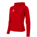 Reece Shift Hooded Full Zip Top Ladies - Red Kleding