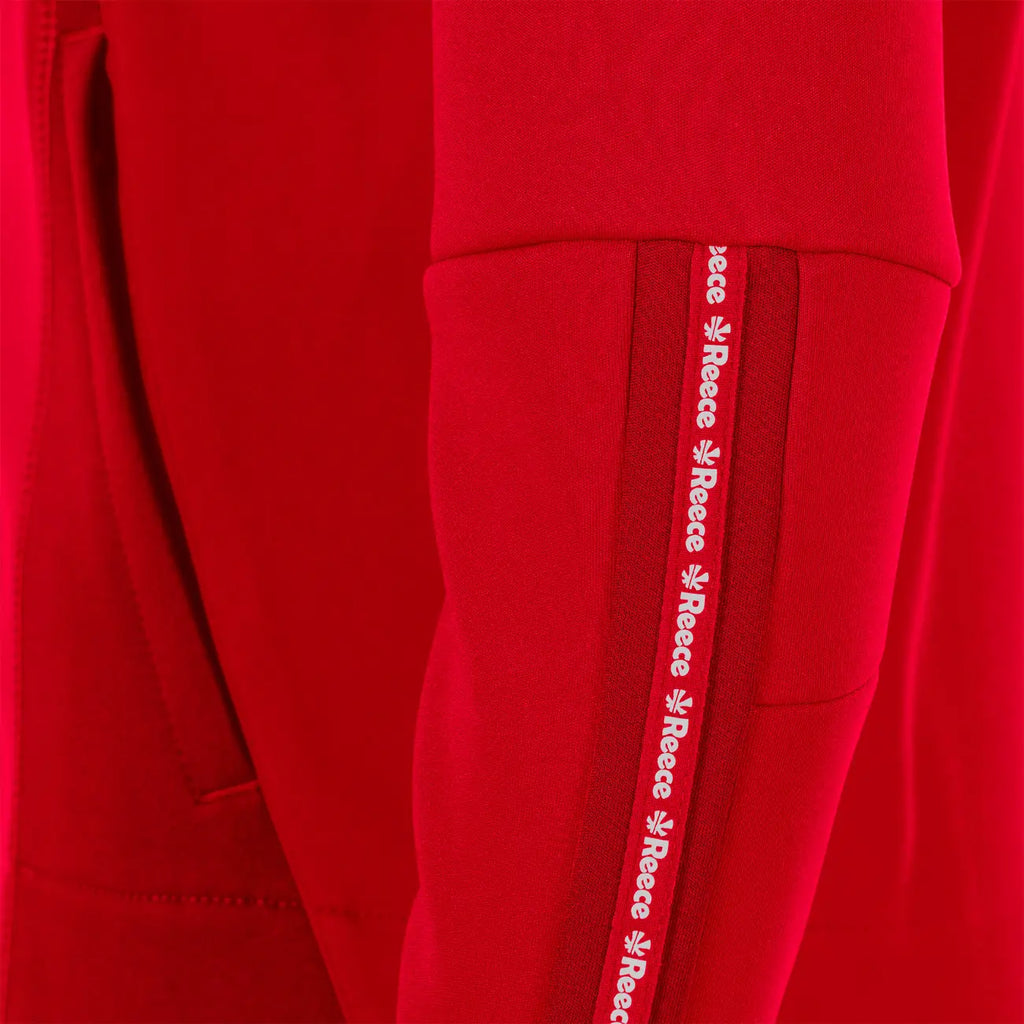 Reece Shift Hooded Full Zip Top Ladies - Red Kleding