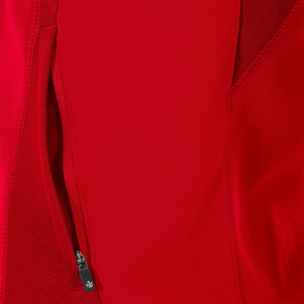 Reece Shift Hooded Full Zip Top Ladies - Red Kleding