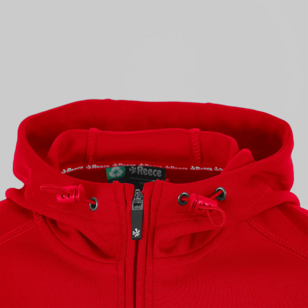 Reece Shift Hooded Full Zip Top Ladies - Red Kleding