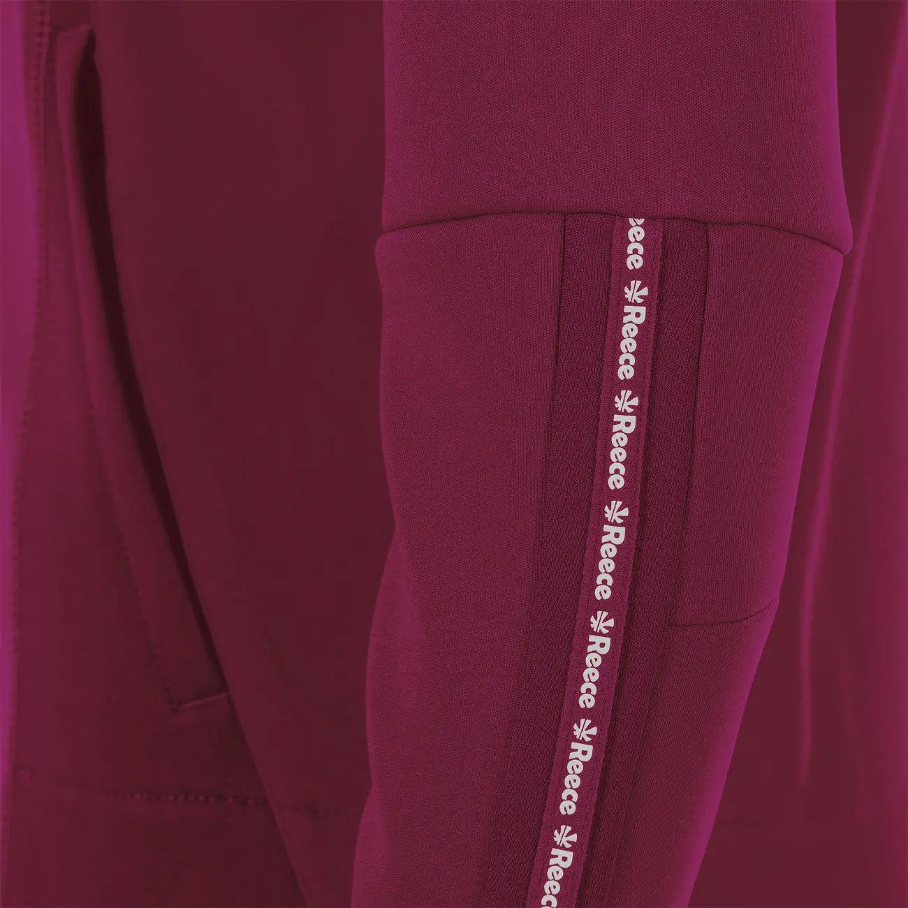 Reece Shift Hooded Full Zip Top Ladies - Burgundy Kleding