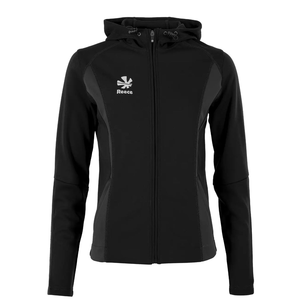 Reece Shift Hooded Full Zip Top Ladies - Black Kleding