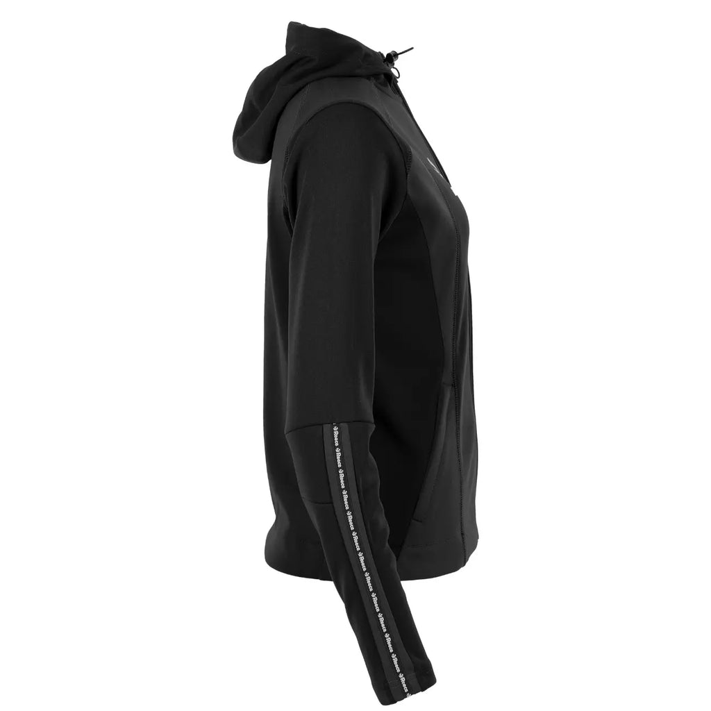 Reece Shift Hooded Full Zip Top Ladies - Black Kleding