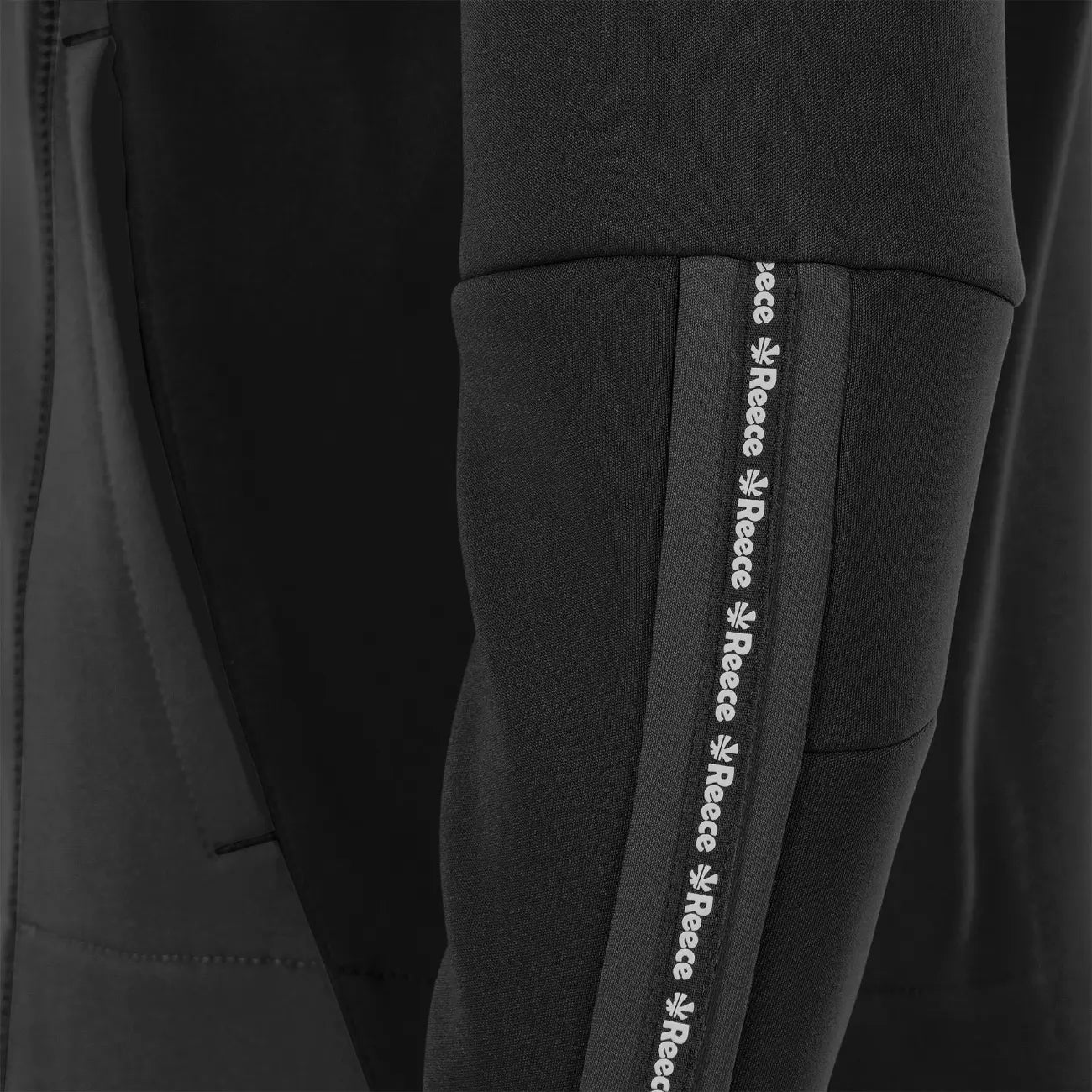 Reece Shift Hooded Full Zip Top Ladies - Black Kleding