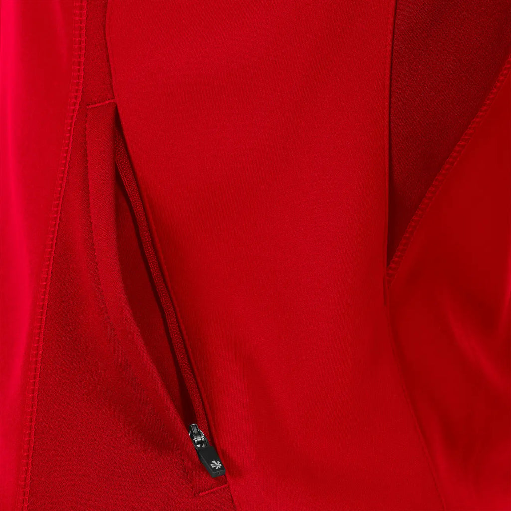 Reece Shift Full Zip Top Ladies - Red Kleding