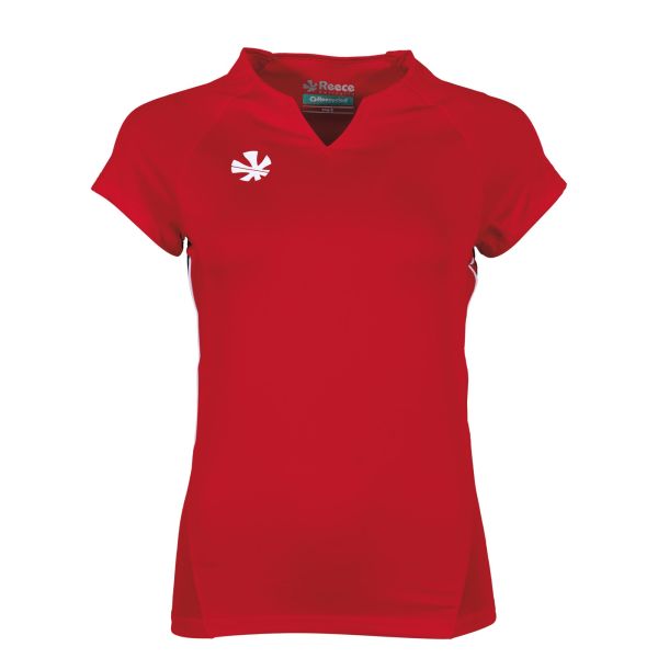 Reece Rise Shirt Ladies - Red Kleding