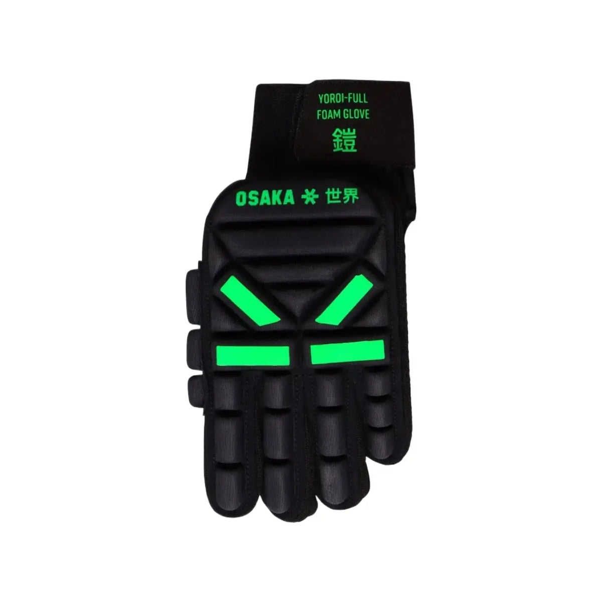 Osaka Yoroi Guante Completo Indoor - Mano Izquierda - Negro Icónico