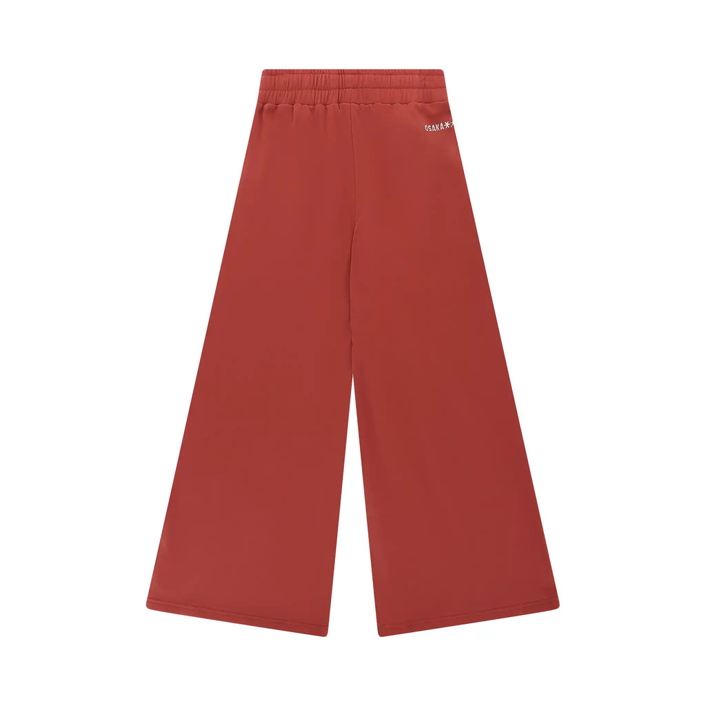 Osaka Women Wide Leg Sweatpants - Brunette Kleding